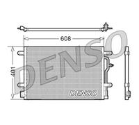 DENSO DCN02011 Condenseur, climatisation