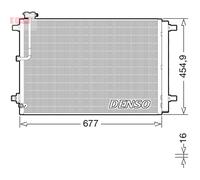Condenseur, climatisation DENSO DCN02046