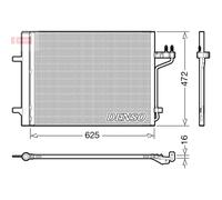 Denso Condenseur climatisation DCN10047
