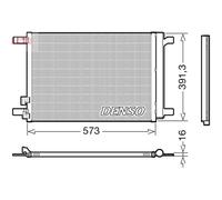 Condenseur, climatisation DENSO DCN32066