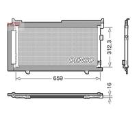 DENSO DCN36006 Condenseur, climatisation