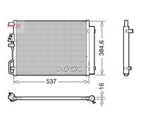 DENSO DCN41021 Condenseur, climatisation