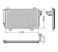 DENSO DCN44015 Condenseur, climatisation