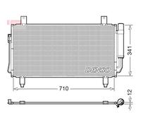Condenseur, climatisation DENSO DCN45006