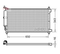 Condenseur, climatisation DENSO DCN46020