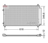 Condenseur, climatisation DENSO DCN50117