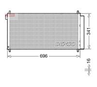 DENSO DCN50121 Condenseur, climatisation