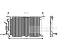 VAN WEZEL 18005258 Condenseur, climatisation