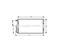 Condenseur, climatisation HIGHWAY AUTOMOTIVE 40033014HW