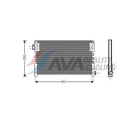 Condenseur, climatisation HIGHWAY AUTOMOTIVE 40057003HW