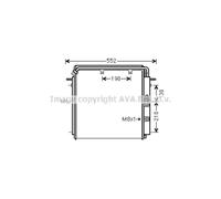 Condenseur, climatisation HIGHWAY AUTOMOTIVE DZ5023