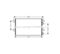 Condenseur, climatisation HIGHWAY AUTOMOTIVE IV5063