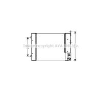 Condenseur, climatisation HIGHWAY AUTOMOTIVE NH5021