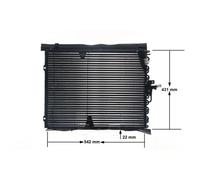 Condenseur, climatisation MAHLE AC 133 000S