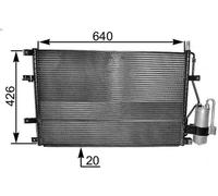 Condenseur, climatisation MAHLE AC 227 000S pour VOLVO 850 (854) 2 1991-1996