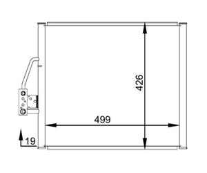Condenseur, climatisation MAHLE AC 277 000S