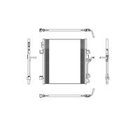 NRF 350188 Condenseur, climatisation