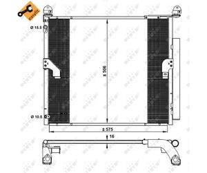 Condenseur, climatisation NRF 350335