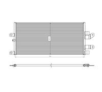Condenseur, climatisation NRF 350389