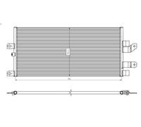 Condenseur, climatisation NRF 350389 pour SCANIA P I 8.867 2004-2019