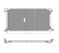 Condenseur, climatisation NRF 350449