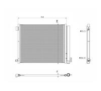 Condenseur, climatisation NRF 350469