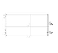 Condenseur, climatisation NRF 350470
