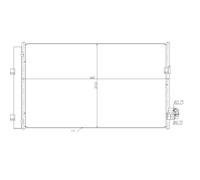 Condenseur, climatisation NRF 350476
