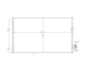 Condenseur, climatisation NRF 350476