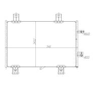 Condenseur, climatisation NRF 350480