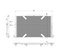 Condenseur, climatisation NRF 350489