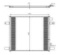 Condenseur, climatisation NRF 350505