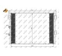 Condenseur, climatisation NRF 35461