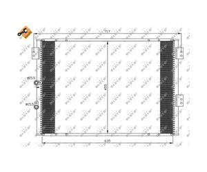 Condenseur, climatisation NRF 35461