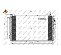 Condenseur, climatisation NRF 35477