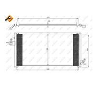Condenseur, climatisation NRF 35523