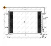 NRF 35560 Condenseur, climatisation