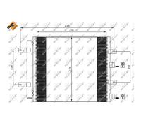 Condenseur, climatisation NRF 35604