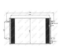 Condenseur, climatisation NRF 35605
