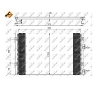 Condenseur, climatisation NRF 35608