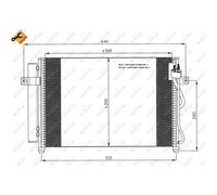 Condenseur, climatisation NRF 35630