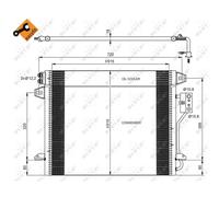 Condenseur, climatisation NRF 35928