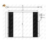 Condenseur, climatisation NRF 35971