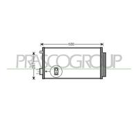PRASCO FT040C002 Condenseur, climatisation
