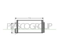 PRASCO FT137C001 Condenseur, climatisation