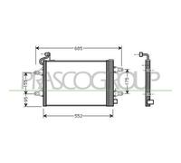 PRASCO SK320C001 Condenseur, climatisation