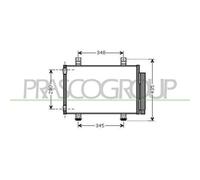 PRASCO SZ034C001 Condenseur, climatisation