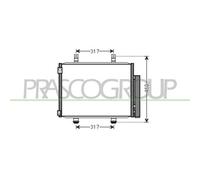 Condenseur Climatisation Prasco SZ036C001 Prascoselection pour Suzuki