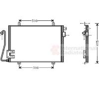 Condenseur, Climatisation Renault Clio Ii De 09/1998 À Aujourd'hui
