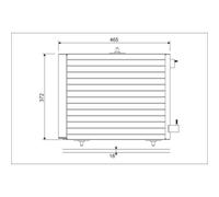 Condenseur, climatisation VALEO 814095